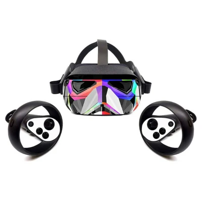 Skin Decals Removable Easy Apply Protective VR Glasses stickers Headset Sticker For Oculus- Quest