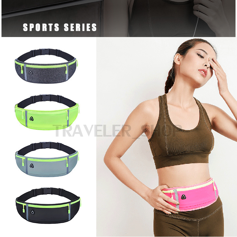 กระเป๋าวิ่ง กระเป๋าออกกำลังกายแบบสะท้อนแสงตัวใหม่ กระเป๋าคาดเอว Sport Waist Bag SPORTBAG