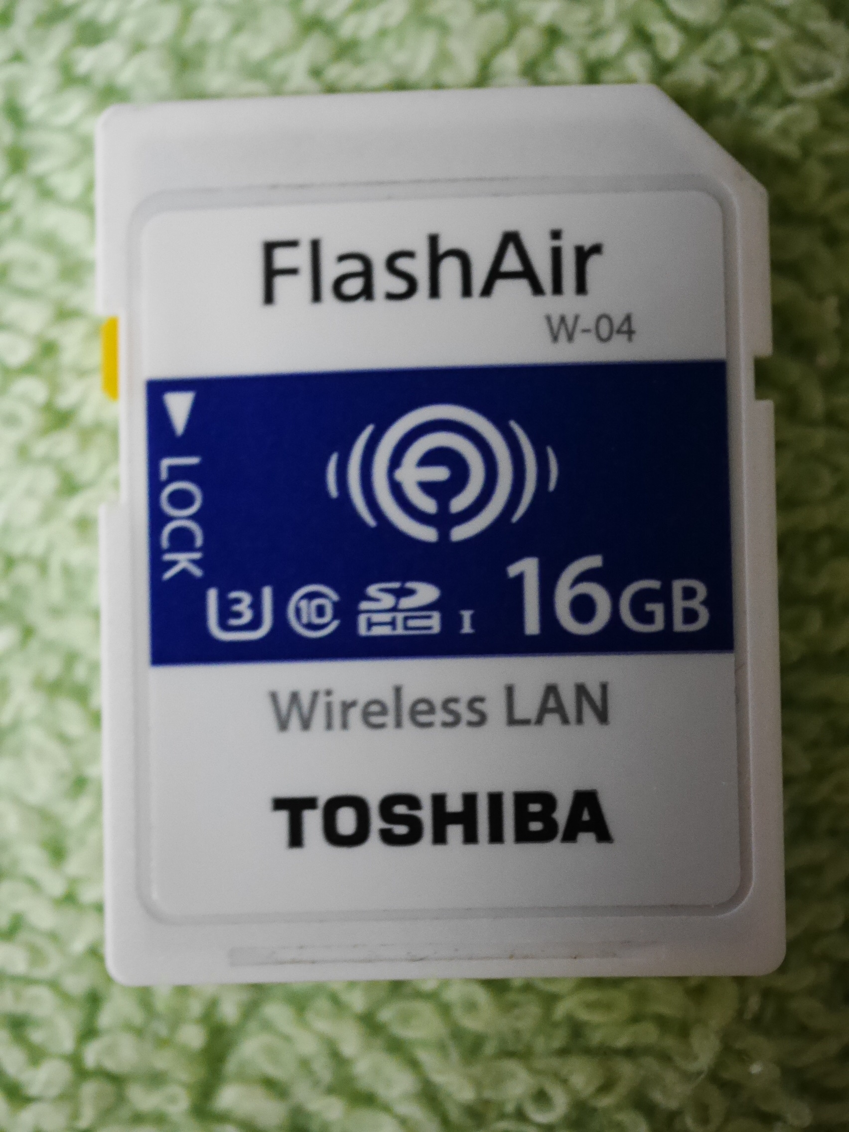 Toshiba FlashAir SD WIFI 16GB FlashAir™ W-04 (ความจุ 16GB