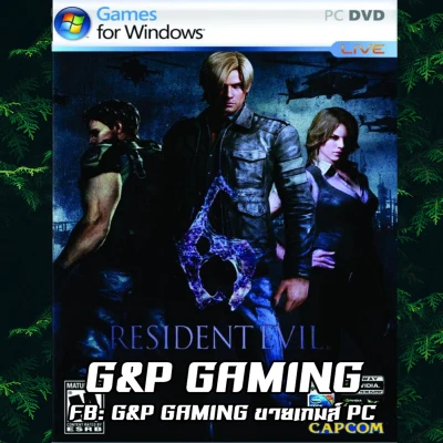 [PC GAME] แผ่นเกมส์ Resident Evil 6 PC [ออนไลน์ได้]