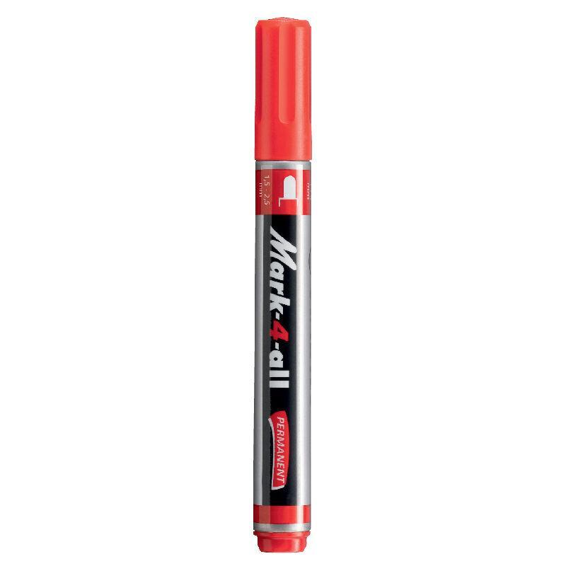 Electro48 STABILO Mark-4-all ปากกาหัวกลม สีแดง 651/40