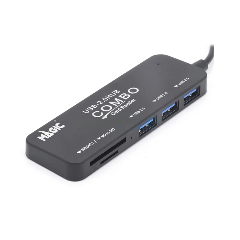 USB HUB 3P + Extension MAGIC TECH (MT42)(By Lazada Superiphone
