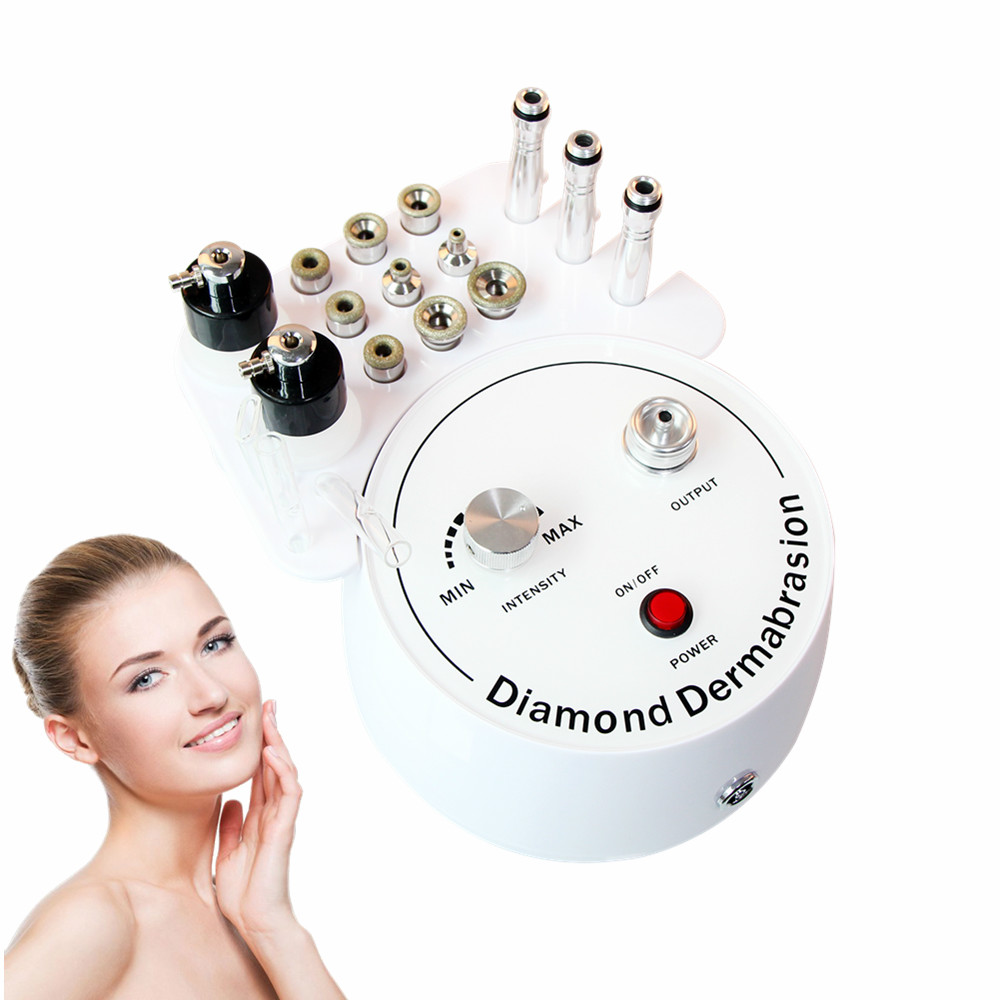3 In 1 Diamond Microdermabrasion Beauty Machine Vacuum Suction Tool