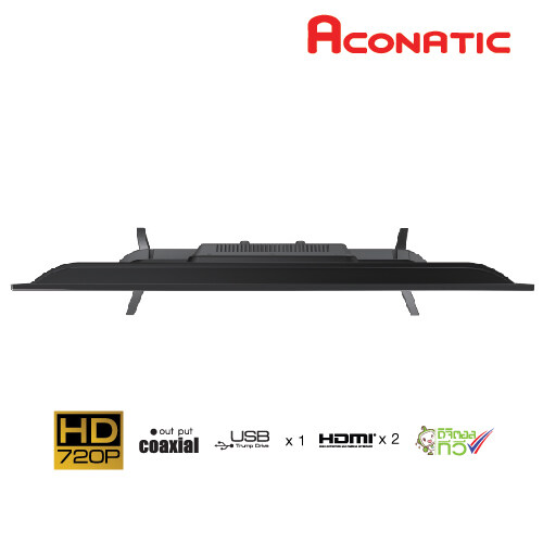 Aconatic LED Digital TV แอลอีดี ดิจิตอลทีวี รุ่น 32HD513AN รุ่นใหม่ ล่าสุด 2020 ขนาด 32 นิ้ว ไม่ต้องใช้กล่องดิจิตอล