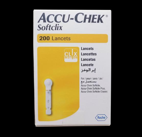 ACCU-CHEK SOFTCLIX LANCETS 200 ชิ้น /กล่อง