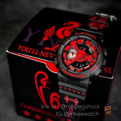นาฬิกาG-Shock GA-110-1BDR Custom Liverpool ของแท้ ประกัน 1 ปี นาฬิกาG-Shock GA-110-1BDR Custom Liverpool ของแท้ ประกัน 1 ปี