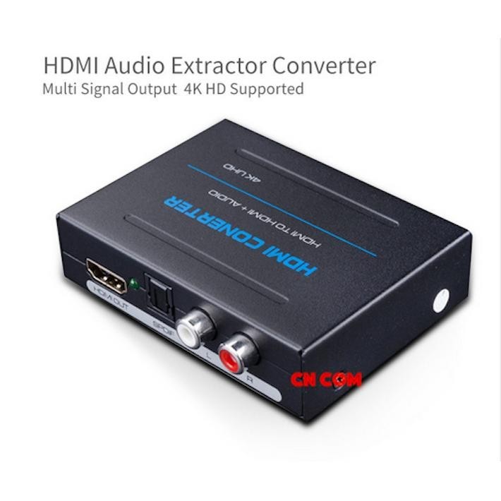 Best saller HDMIเสียงดูดและแปลงHDMI To HDMI OPtical Toslinkอาร์ซีเอL/Rอะแดปเตอร์4พันUHDสเตอริโออนาล็อก5.1 Spdif S Plitter hdmi adapter dvi usb สายแปลง cable 4k type c อุปกรณ์แปลง
