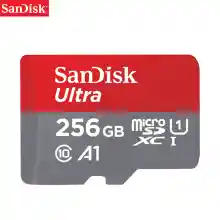 ภาพขนาดย่อของภาพหน้าปกสินค้าSanDisk Ultra MicroSD Card Class10 A1 256GB อ่าน 120 MB/s (SDSQUA4-256G-GN6MN) Memory เมมโมรี่ ไมโครเอสดี การ์ด แซนดิส จาก ซินเน็ค รองรับ โทรศัพท์ มือถือ Android Samsung H จากร้าน SJCAMOfficialStore บน Lazada ภาพที่ 1