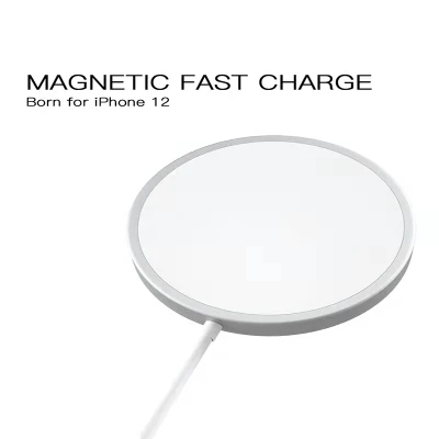 [มีของ] เครื่องชาร์จแบตเตอรี่ไร้สายแม่เหล็กสำหรับiPhone 12 Mini 12 Pro max Magsafe Charger