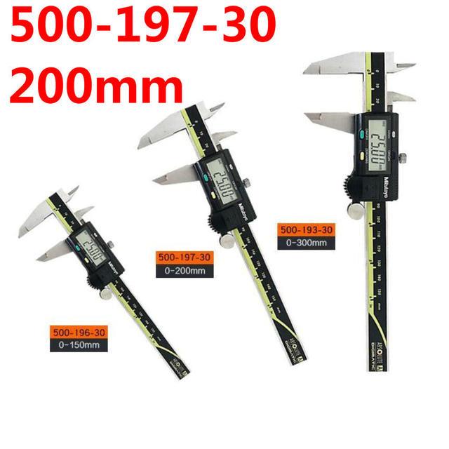 Mitutoyo ABS Calipers 200mm 500 197 30 Digital LCD Vernier Calipers