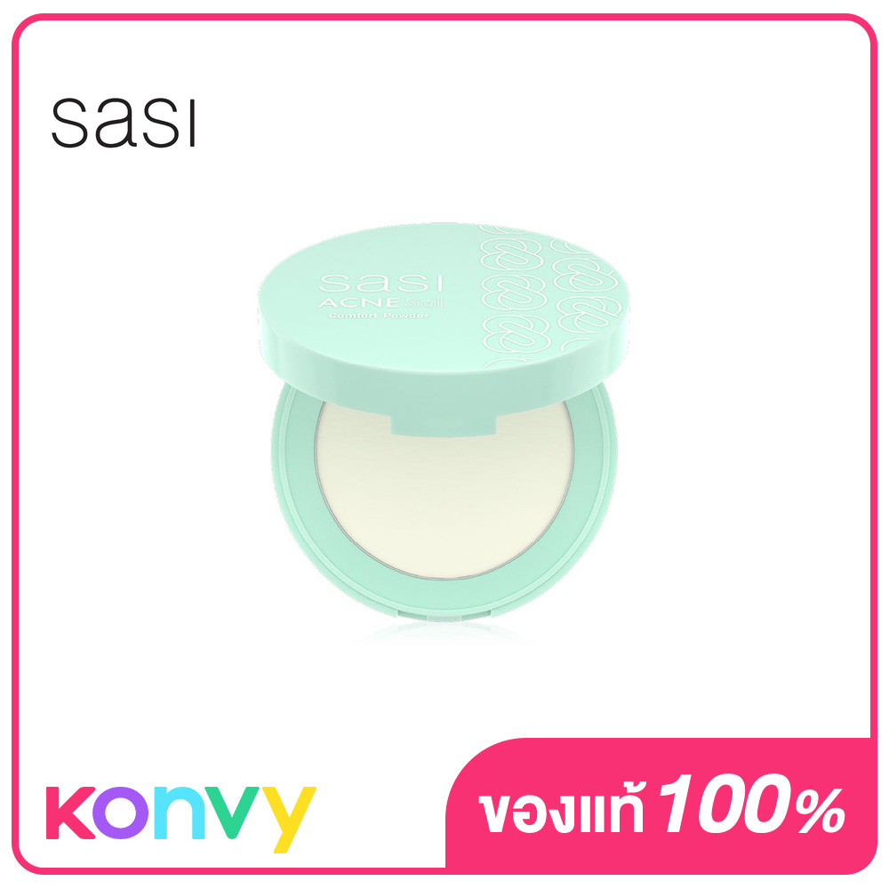 SASI Acne Sol Comfort Powder 4.5g ศศิ แอคเน่ โซล คอมฟอร์ท พาวเดอร์ ...