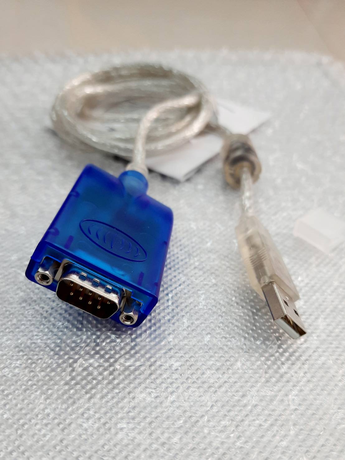 USB 2.0 TO RS232 รองรับ วินโด้ 10 สายยาว 1.8  เมตร รองรับทุกเครื่อง ใช้ง่าย มีแผ่นไดร์เวอร์ให้ในกล่อง แข็งแรงทนทาน