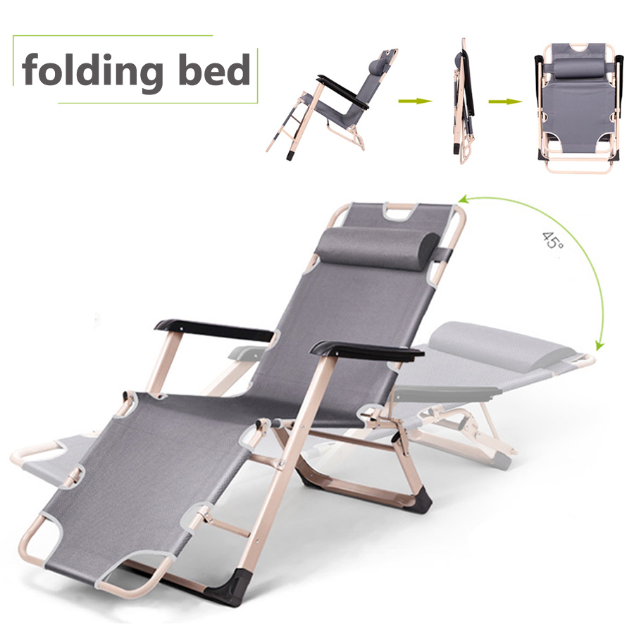 เตียงนอนพับได้ เตียงพับได้ เตียงพับ เตียงสนาม สามารถปรับเปลี่ยนความเร็วได้หลายรูปแบบได้อย่างอิสระ Folding Bed chair