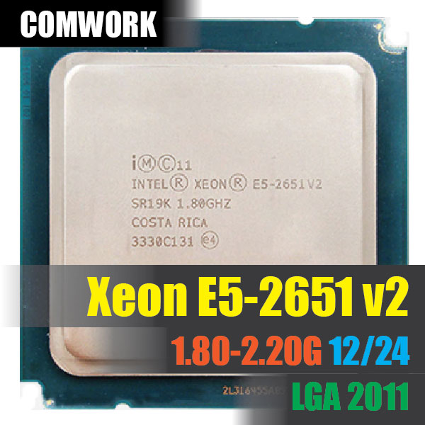 ซีพียู Intel XEON E5 2651 V2 LGA 2011 CPU PROCESSOR X79 C602 MAC PRO 2013 WORKSTATION SERVER DELL HP COMWORK