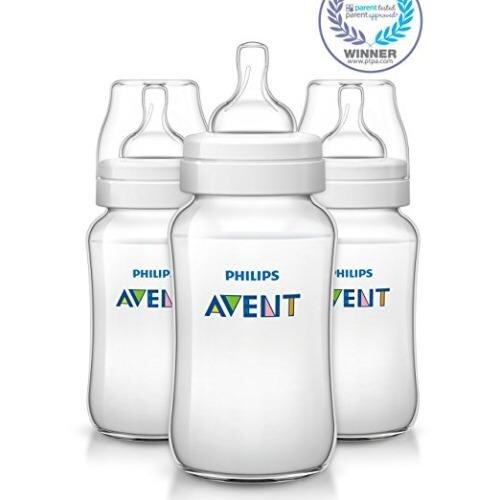 ราคา AVENT ขวดนม 11 oz รุ่น Classic Feeding Bottle Medium Flow ( PP ) (3 ขวด/แพ็ค)