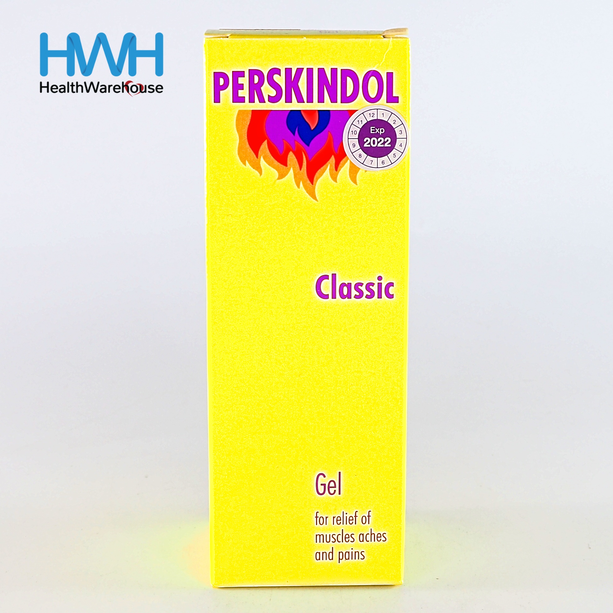 Perskindol Classic Gel 100 mL เพอสกินดอล เจล สูตรร้อน 100 มล