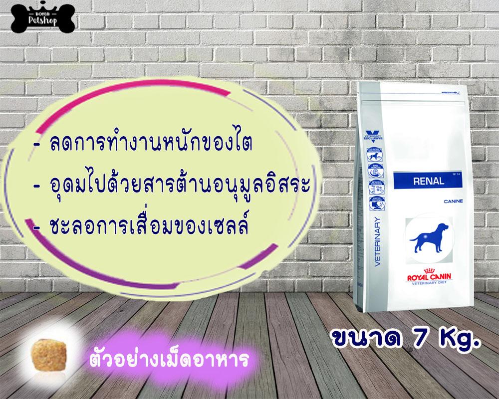 Royal Canin Renal Canine Dry Dog Food chronic kidney disease อาหารสุนัข