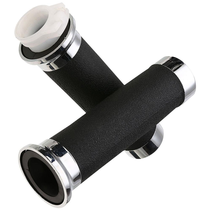 Areyourshop Motorcycle 1 Inch Hand Grip 25mm Fit For Honda Shadow VT/XVS 400/600/750/1100/1300 Magna, For Yamaha V-Star XVS 650 950 1100 1300 Classic Custom Silverado