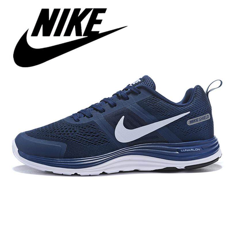 Zoom Turbo 30 Men's Running Shoes Lightweight Sneakers Blue and White 40-45