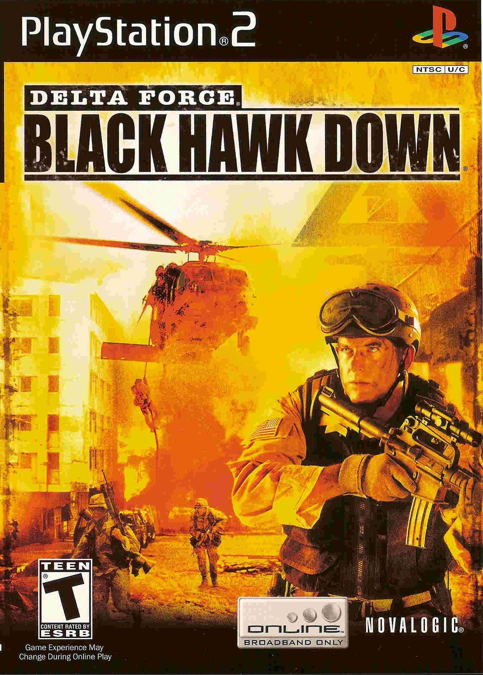 แผ่นเกมส์ Ps2 Black Hawk Down