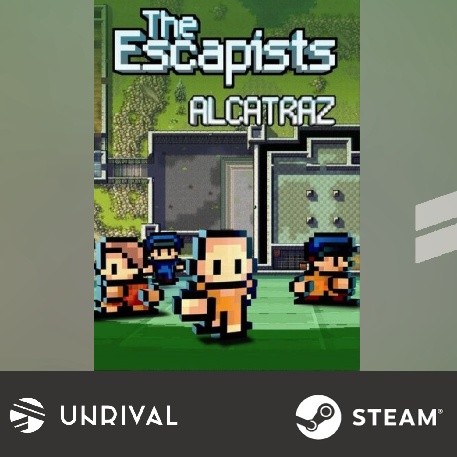 [Hot Sale] The Escapists - Alcatraz PC Digital Download Game - Unrival
