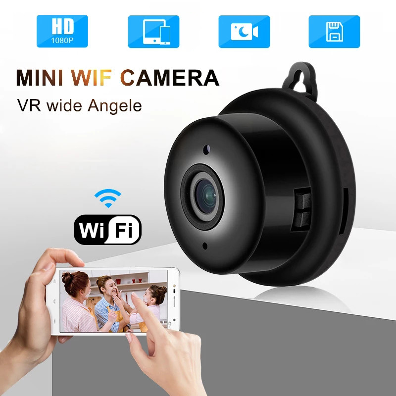 Wireless Mini WIFI 1080P กล้อง IP Cloud Storage อินฟราเรด Night Vision Smart Home Security Baby Monitor การตรวจจับการเคลื่อนไหว SD Card