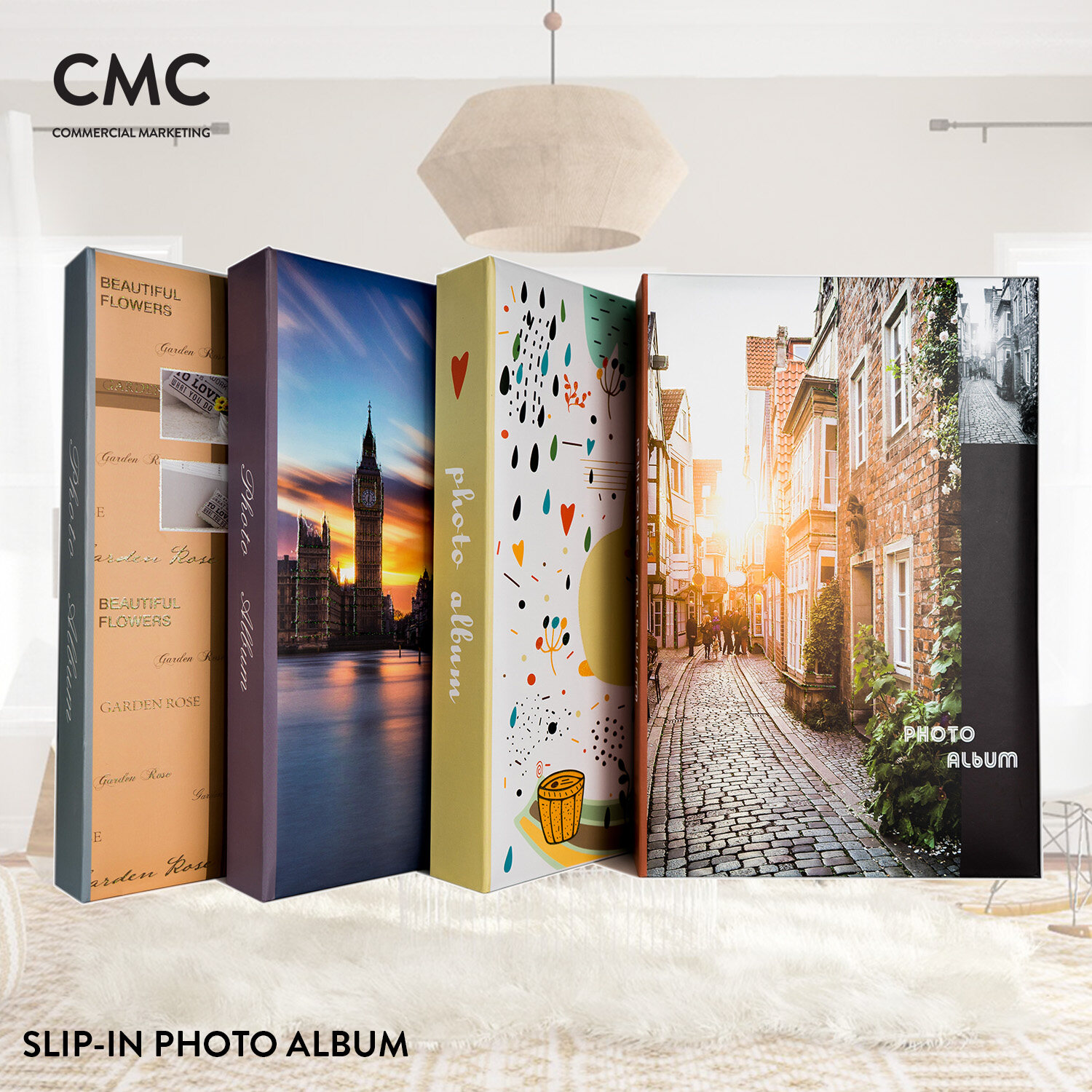 CMC อัลบั้มรูป แบบสอด 300 รูป ขนาด 4x6 (4R)