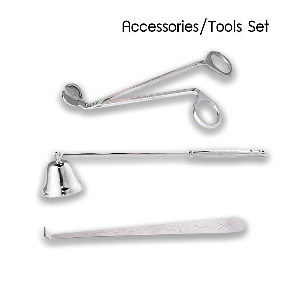 ชุดอุปกรณ์จุดเทียนหอม ที่ตัดไส้เทียน ที่ดับเทียน ที่ดึงไส้เทียน Candle