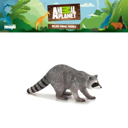 โมเดลสัตว์ลิขสิทธิ์ Animal Planet แท้ - RaccoonAnimal Planet Deluxe Figure