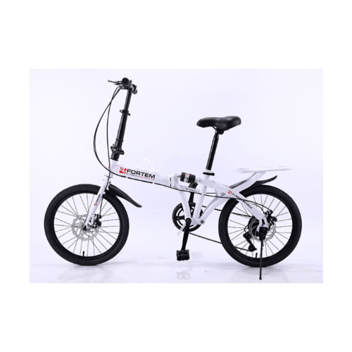 Road, city bicycle, foldable - Supported weight 120 kg. - White