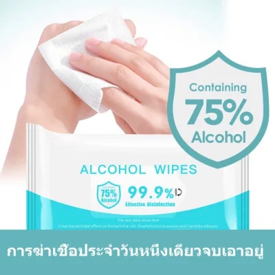 Hochi-Kids tissue ่ wet alcohol 75% tissue ่ wet alcohol cleaning pad wet tissue tissue alcohol alcohol pad