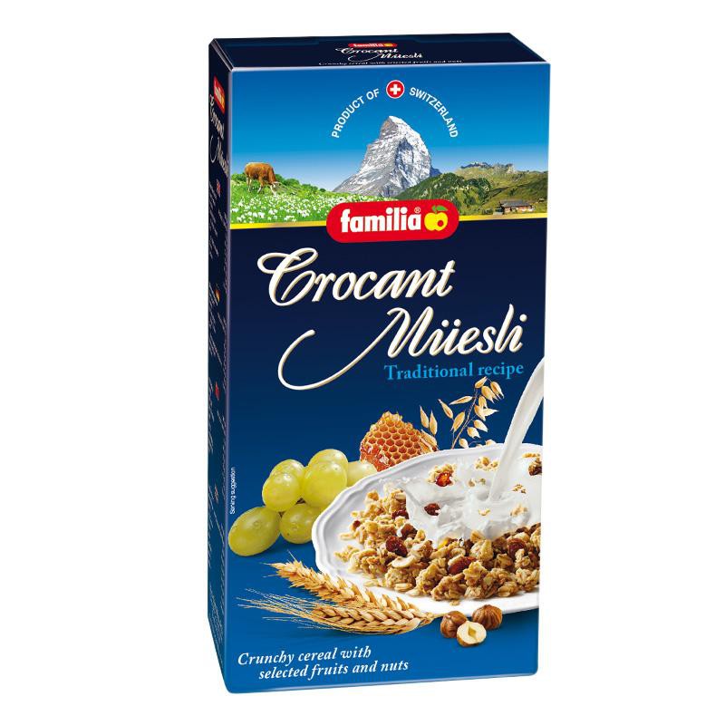 Familia Crocant Muesli Crunchy แฟมิเลีย ออริจินัล มูสลี่ ครันชี่ 340g