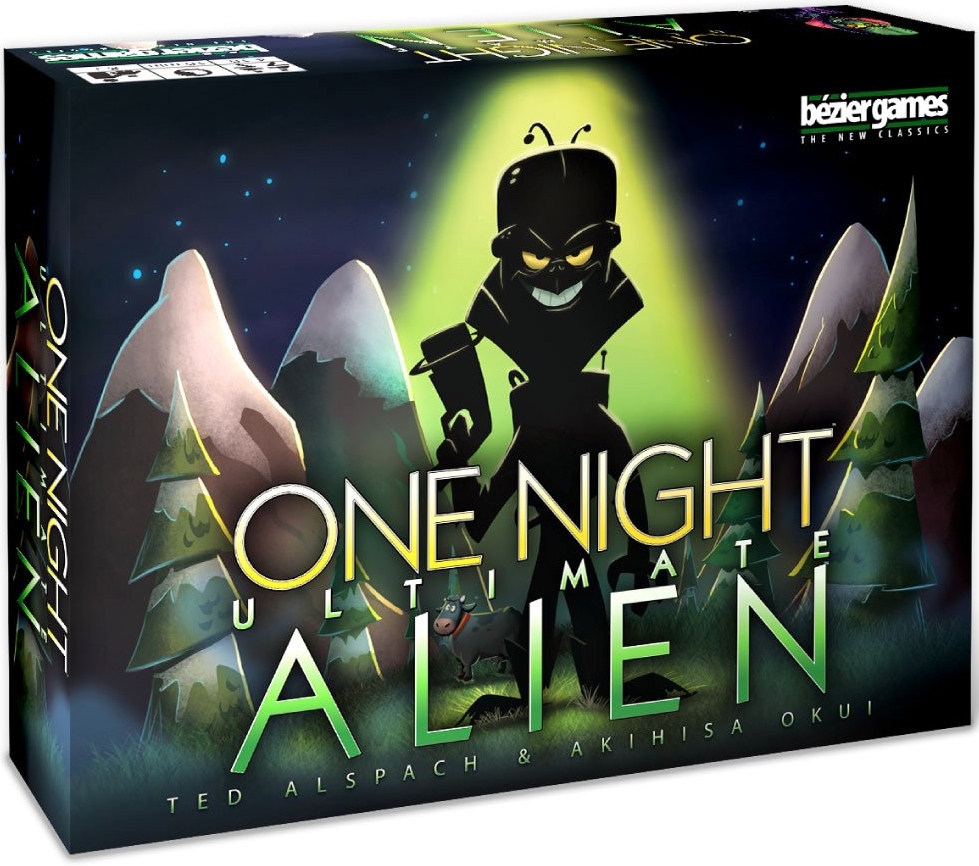 One Night Ultimate  Alien หนึ่งคืนปริศนาเกมล่ามนุษย์ต่างดาว บอร์ดเกม  Alien [พร้อมส่งด่วนทุกวัน]