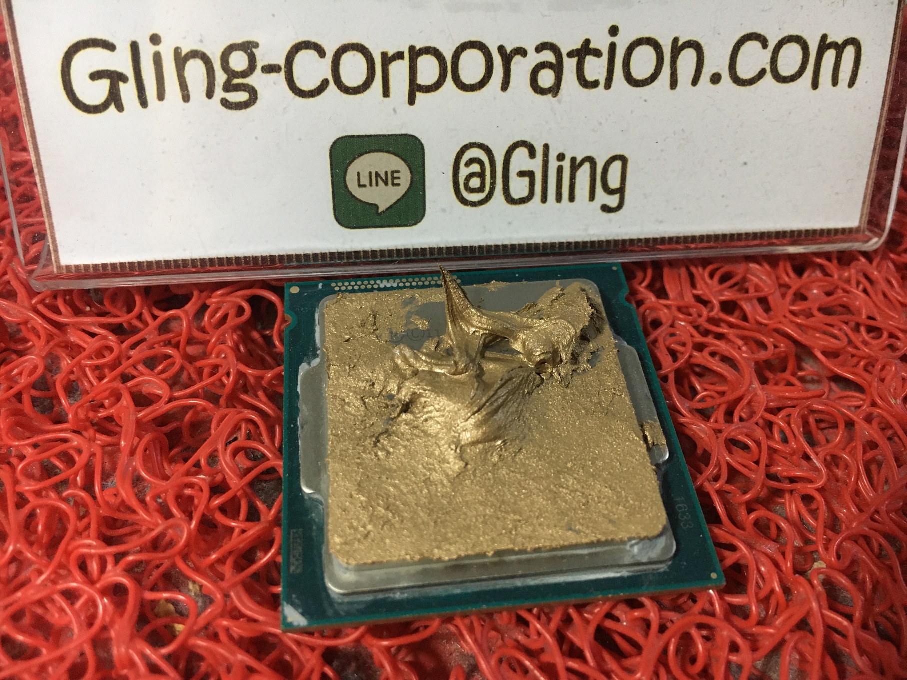 thermal grease hy610 ( ซิลิโคนหลอดใหญ่เนื้อสีทอง ) ระบายความร้อน CPU
