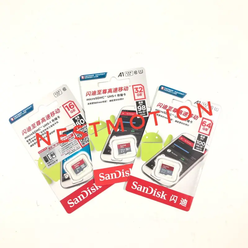 ภาพสินค้าSandisk Micro SD Card Class 10 16 gb 32 gb 64gb 100 MB / s memory Card TF Card จากร้าน nestmotion บน Lazada ภาพที่ 2