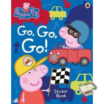 Stay committed to your decisions ! >>> PEPPA PIG: GO, GO, GO! VEHICLES STICKER BOOK