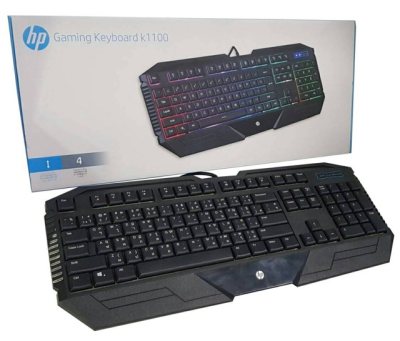 ดูภาพ USB Keyboard HP Gaming K110 Wired Port 1.8M แป้นขนาดใหญ่ใช้งานง่าย มีไฟหลากสี สวยงามBlack เพิ่มเติม USB Keyboard HP Gaming K110 Wired Port 1.8M แป้นขนาดใหญ่ใช้งานง่าย มีไฟหลากสี สวยงามBlack