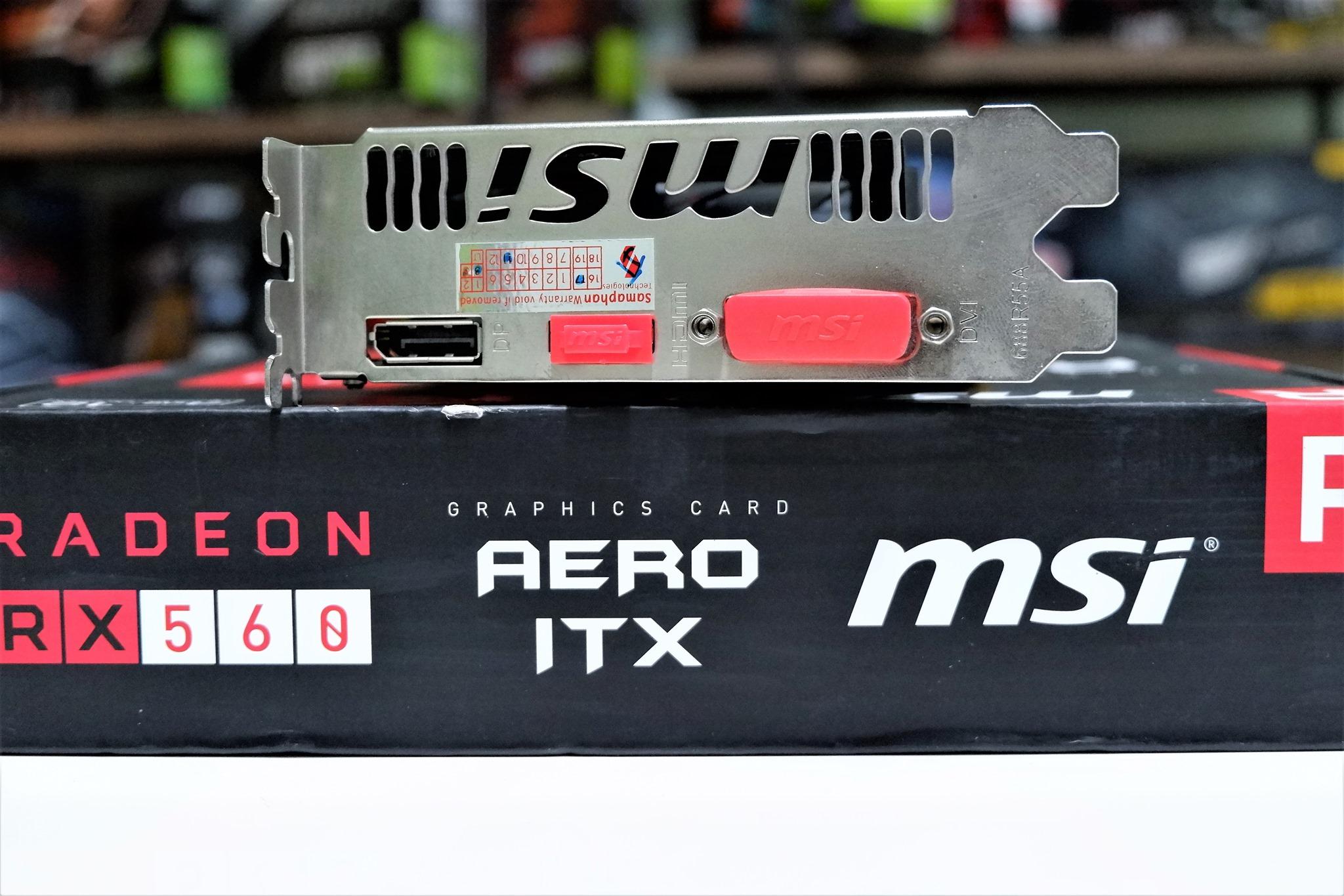 Msi 19 Rx การ์ดจอ MSI AERO RX 560 4G (ระดับ GTX 1050Ti ) - anan.com2hand - ThaiPick