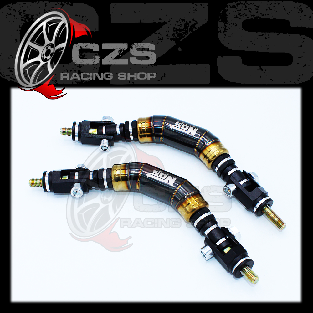 มือโหน ไทเททอง-ดำ NOS 2ข้าง รุ่นใหม่ล่าสุด - CZS Racing