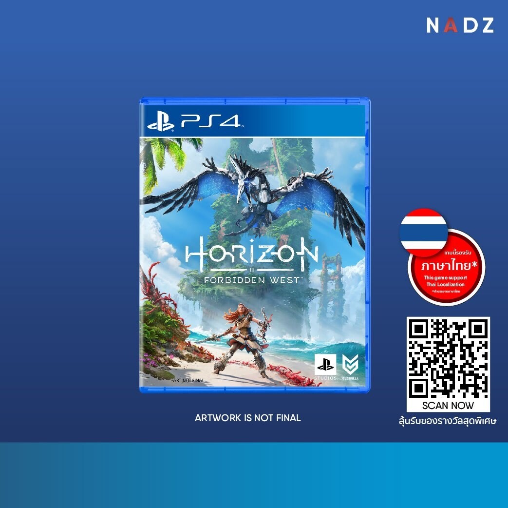 [ Pre-order ] Playstation 4 : Horizon Forbidden West™ (R3)(EN)**วางจำหน่าย 18 กุมภาพันธ์ 2565** รองรับภาษาไทย | สแกน QR CODE เพื่อเข้าร่วมกิจกรรมลุ้นของรางวัล