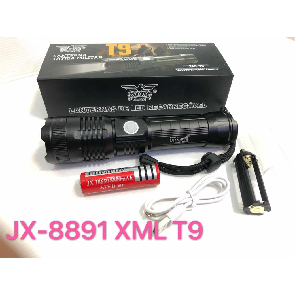 (Hot Deal+++) LED ไฟฉายแรงสูง ไฟฉายซูม 5โหมด XML T9 58000w สว่างมาก แข็งแรง ทนทาน ชาร์จไฟ มี 5 รุ่น ราคาถูก ไฟฉาย ดํา น้ํา ไฟฉาย ดํา น้ํา ลึก ไฟฉาย ดํา น้ํา ยิง ปลา ไฟฉายดำใต้น้ำ