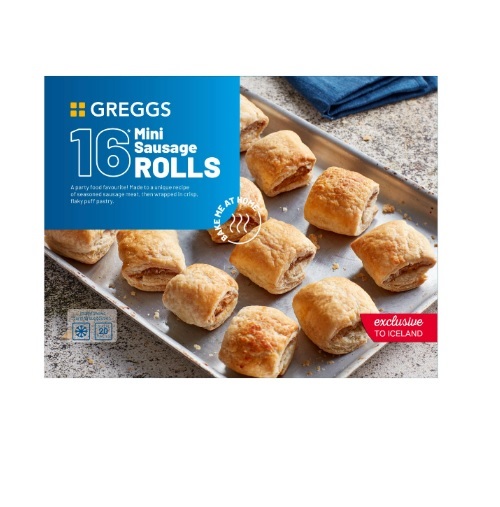 Greggs Mini Sausage Rolls (Frozen & Fresh Shipping) Lazada.co.th