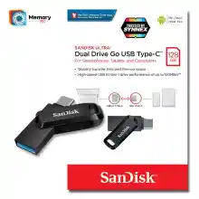 ภาพขนาดย่อของภาพหน้าปกสินค้าSANDISK Ultra Dual Drive Go FlashDrive Type C 128GB/256GB/512GB/1TB (400MB) USB3.1, OTG Flash drive แฟลชไดรฟ์ โทรศัพท์ มือถือ Tablet notebook จากร้าน MemoryME บน Lazada ภาพที่ 9