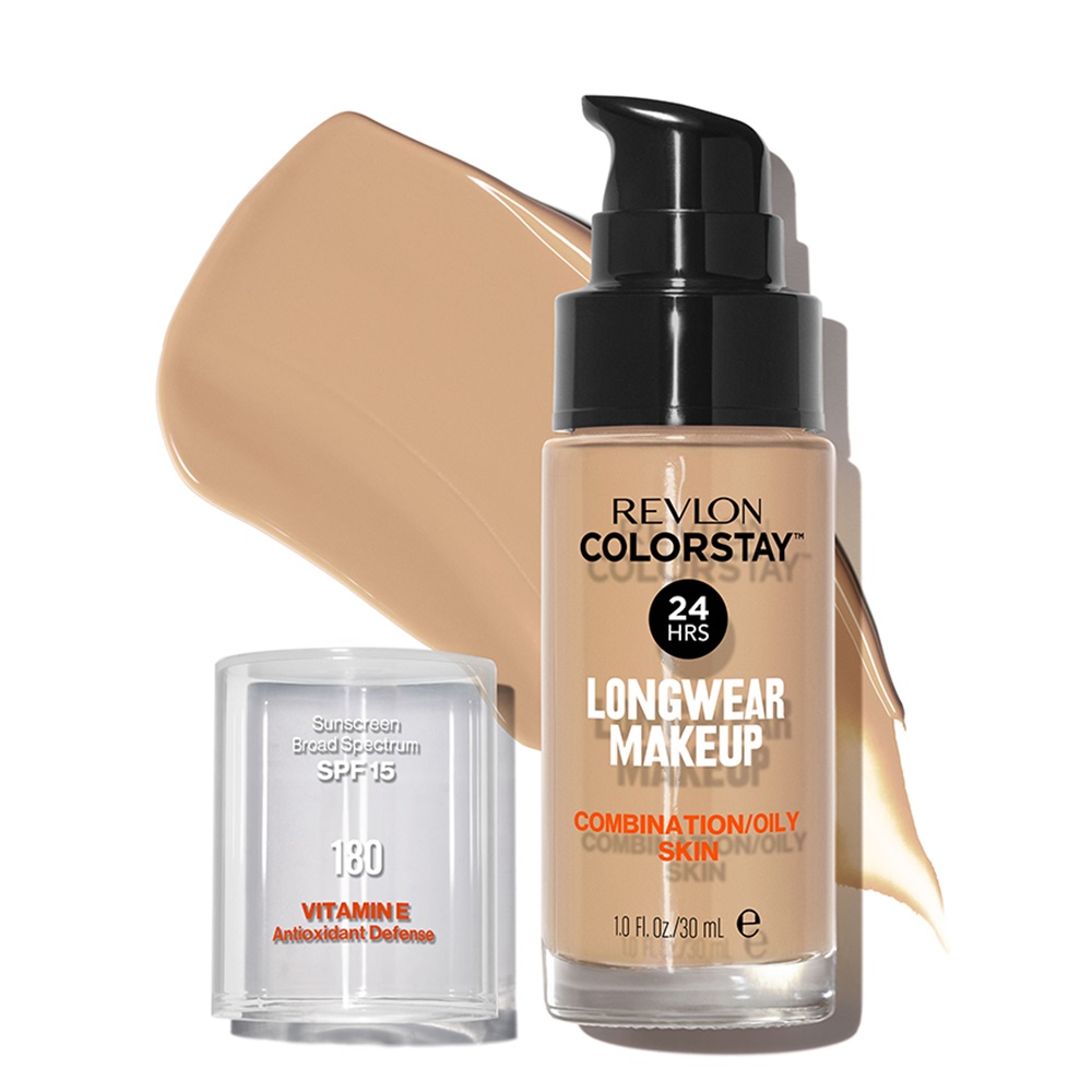 Revlon Boot Revlon เรฟลอน คัลเลอร์สเตย์ ลองแวร์ เมคอัพ ผิวสีเนื้ออ่อนอมเหลือง ...