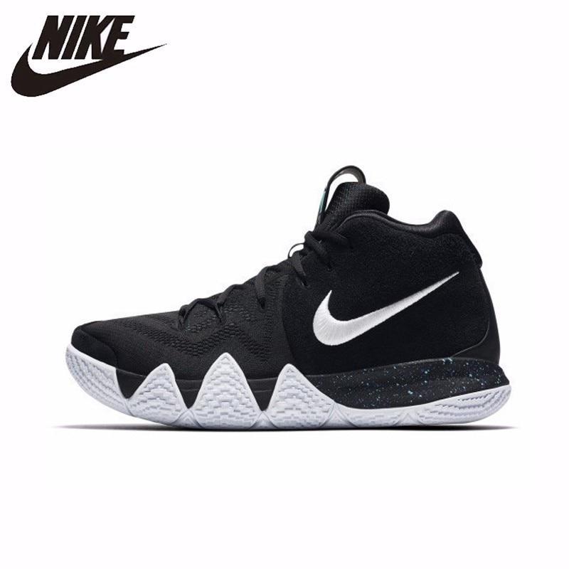 _Nike _Kyrie 4 Ep Men Basketball Shoes Outdoor Comfortable and breathable Shock absorption anti-skid Wear resistant Sneakers black classic Good quality new