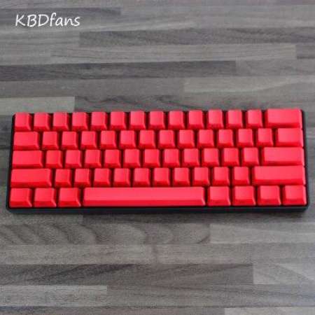side printed 60 OEM profile thick pbt keycaps mixed color for mx switch mechanical keyboard GH60 POKER 61 SH Store