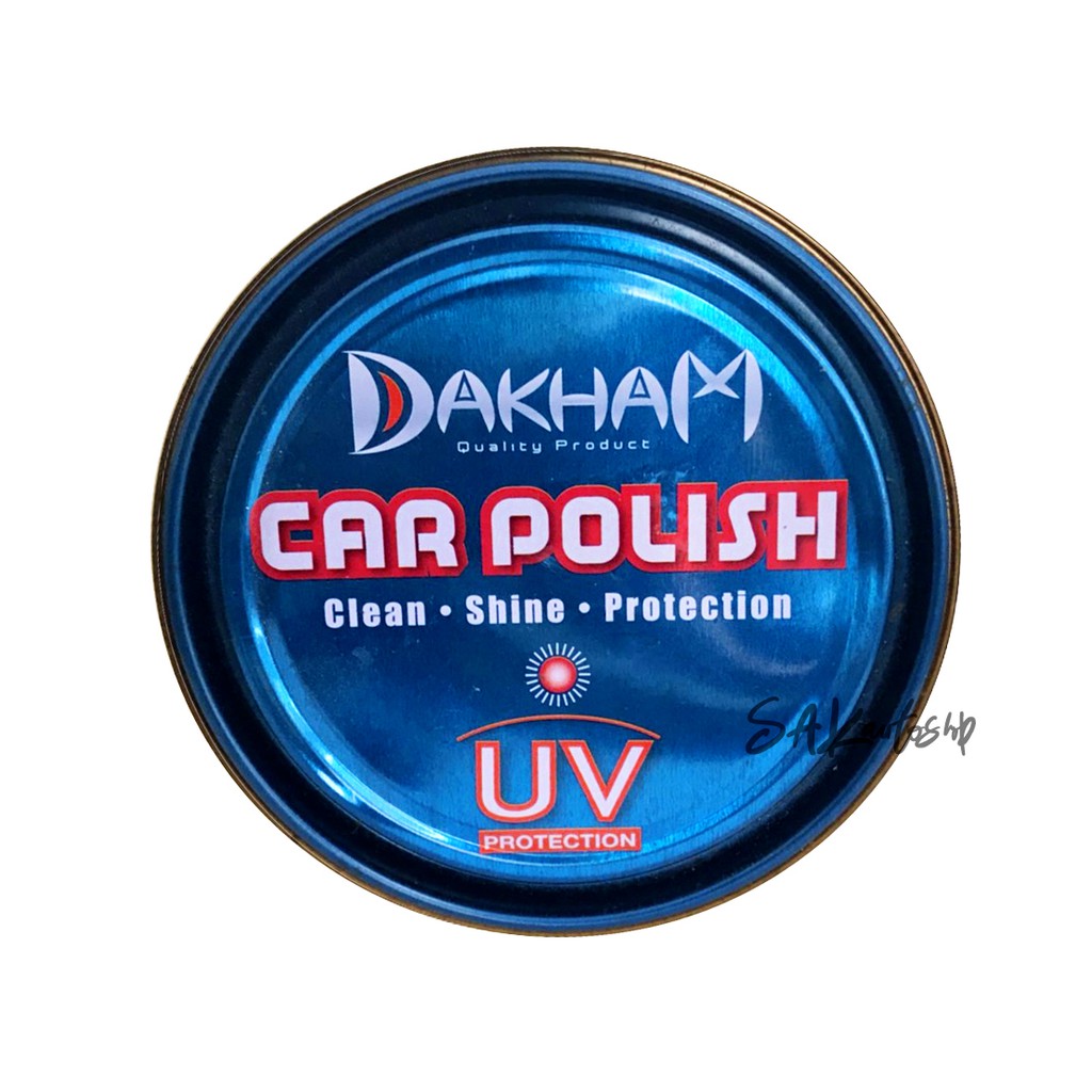 Dakham ครีมขัดเงา ลบรอยขีดข่วน และคราบสกปรก Dakham Car Polish♕ uokxc