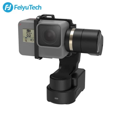 FEIYUTECH WG2X 3-Axis Gimbal Stabilizer for GoPro Hero 7/6/5/4/3, DJI OSMO Action, Yi Cam 4K, SJCAM Sports Camera, Action Camera