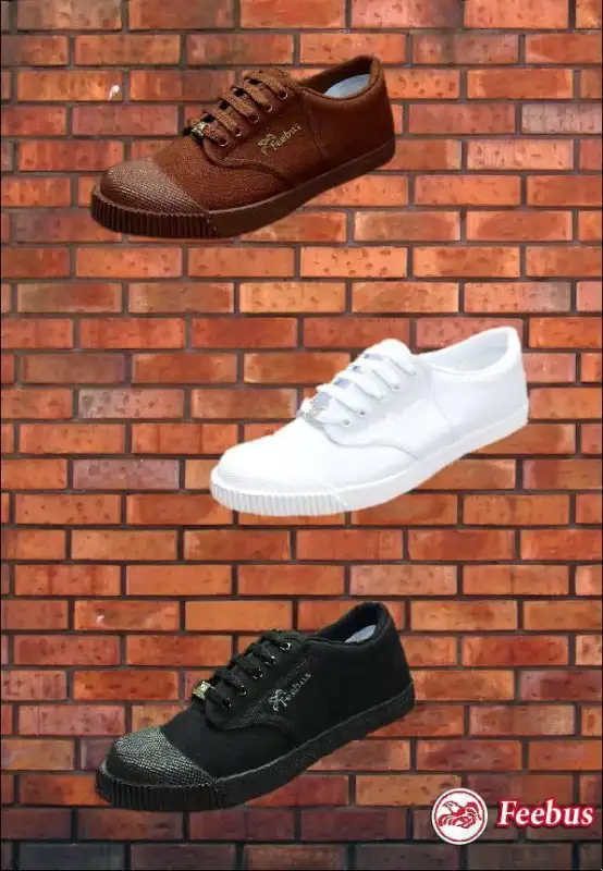 ภาพหน้าปกสินค้ารองเท้าผ้าใบนักเรียน Feebus รุ่น FB 219 จากร้าน Shose Rich Shop บน Lazada