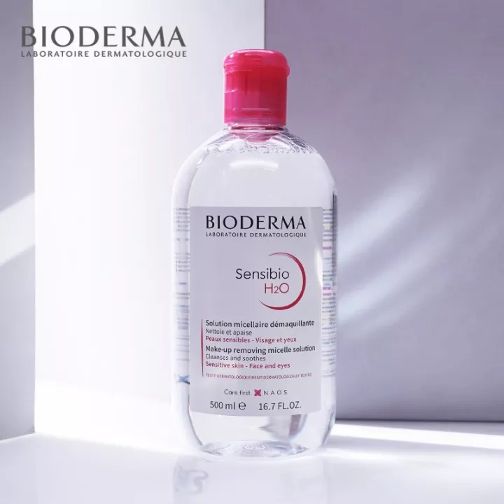 จัดส่งที่รวดเร็ว🏅 Bioderma Sensibio H2O 500 ml/100ml เช็ดเครื่องสำอาง ผิวแพ้ง่ายและทุกสภาพผิว
